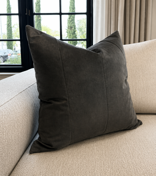 MICRO PLEAT VELVET PILLOW
