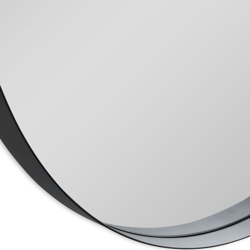 BLACK FENWAY MIRROR 48"