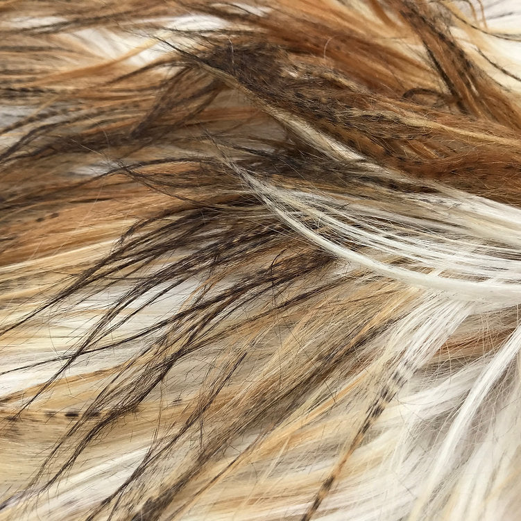 LONG HAIRED MOUNTAIN GOAT PILLOW - COYOTE