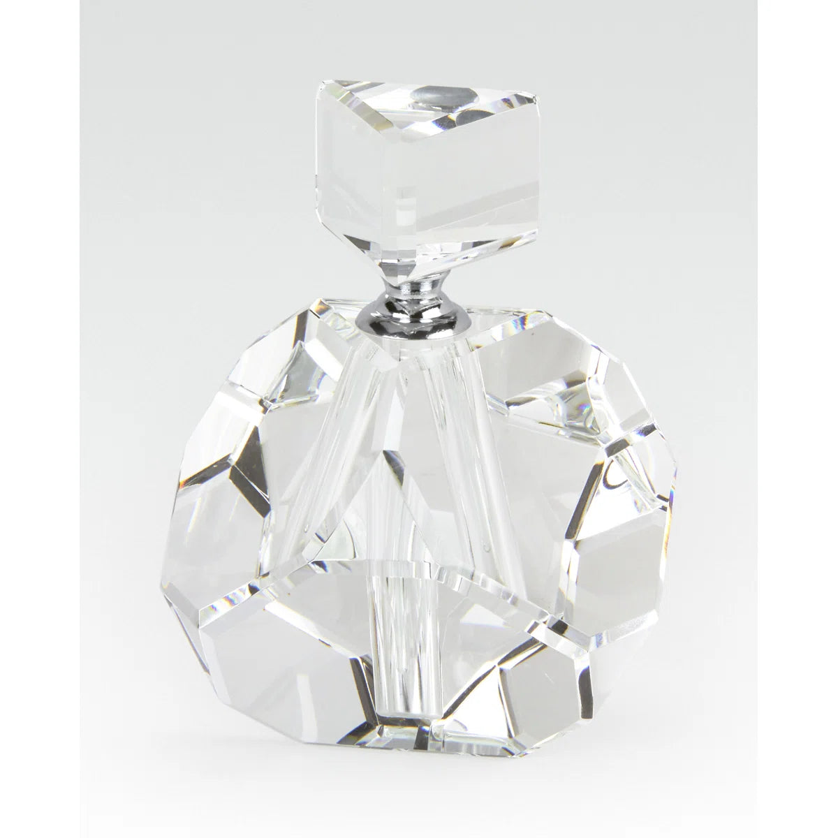 DIAMOND CRYSTAL PERFUME BOTTLE