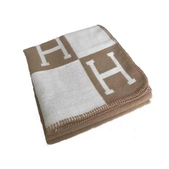 H THROW BLANKET