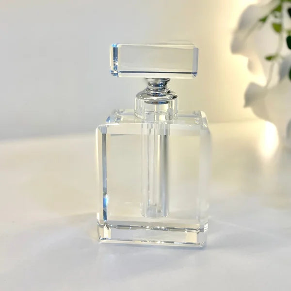 RECTANGLE CRYSTAL PERFUME BOTTLE