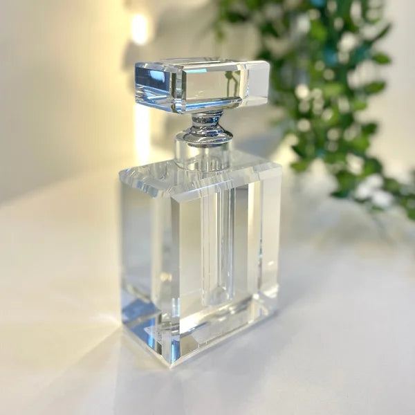 RECTANGLE CRYSTAL PERFUME BOTTLE